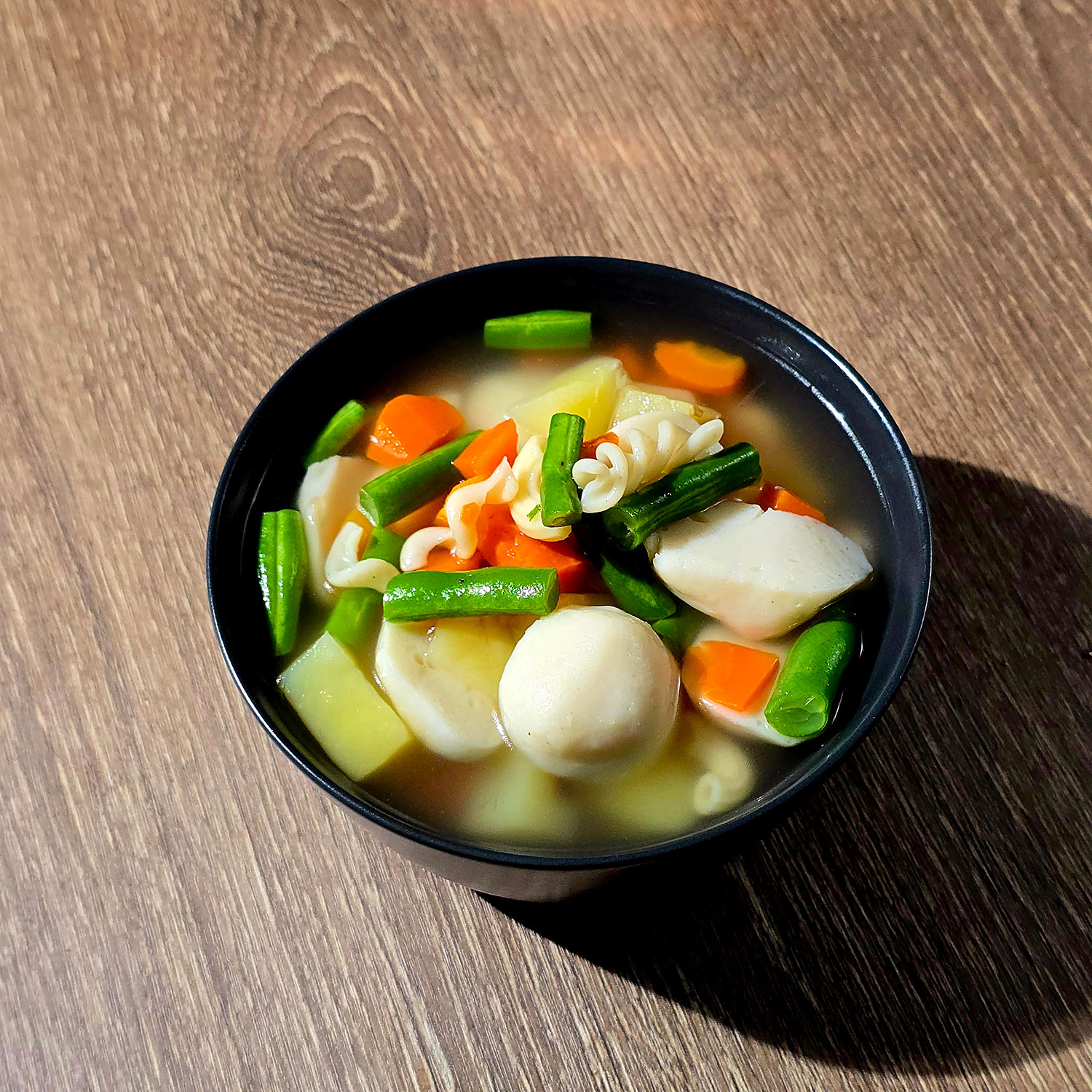 chicken macaron soup