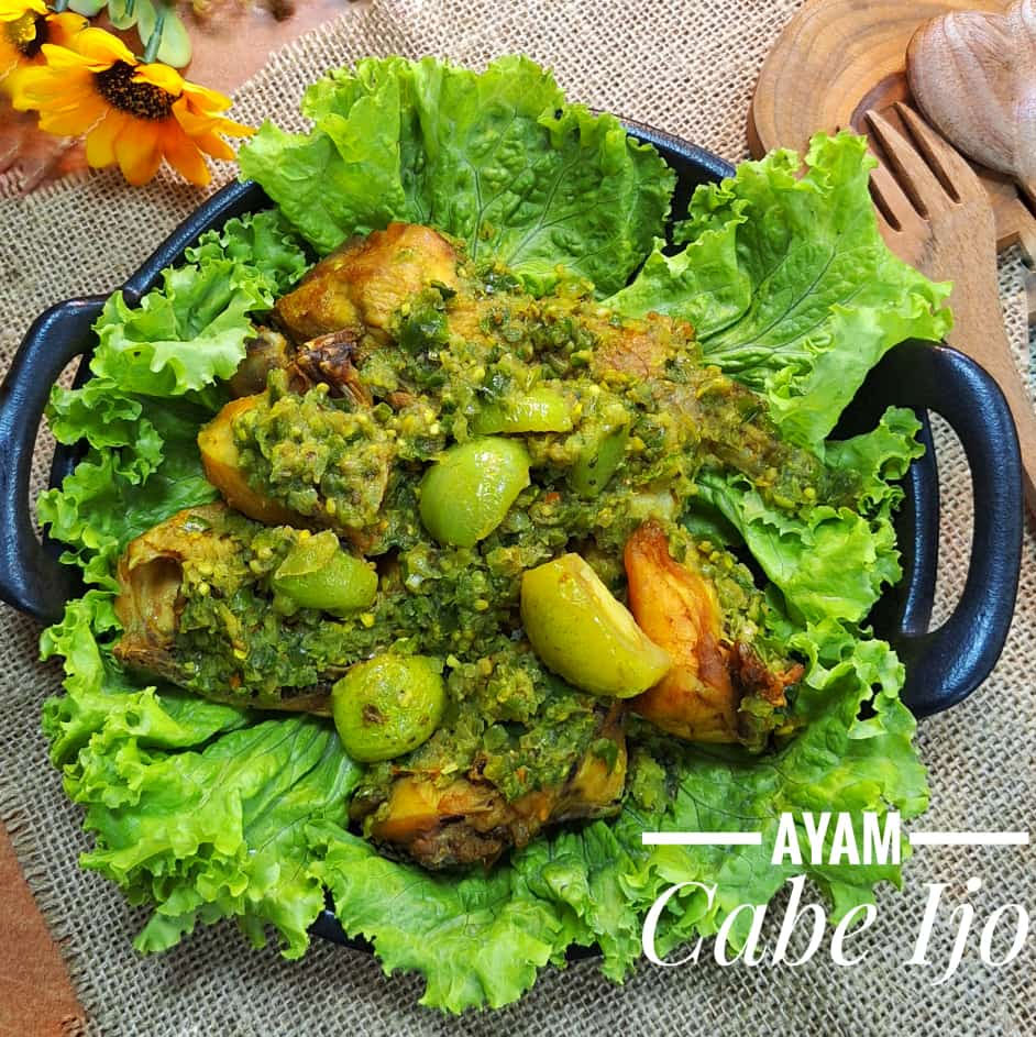ayam cabe hijau