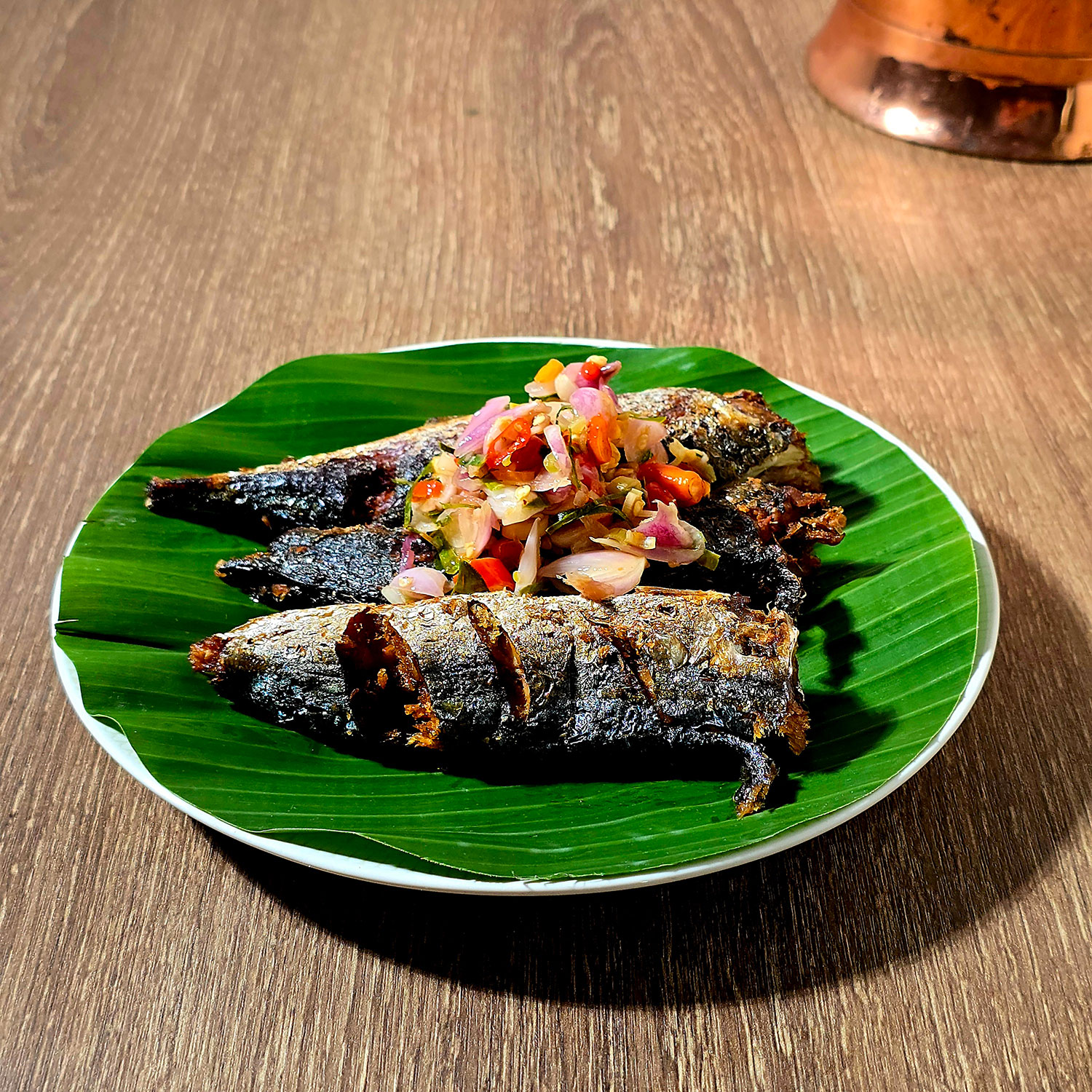 ikan goreng sambal matah