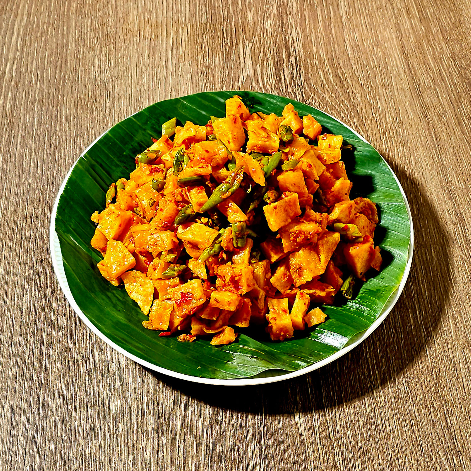 sambalado kentang buncis