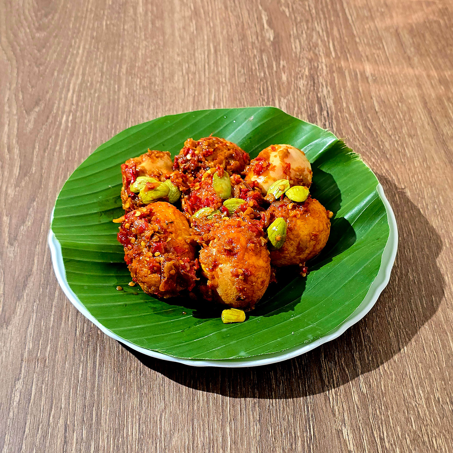 sambalado telur pete