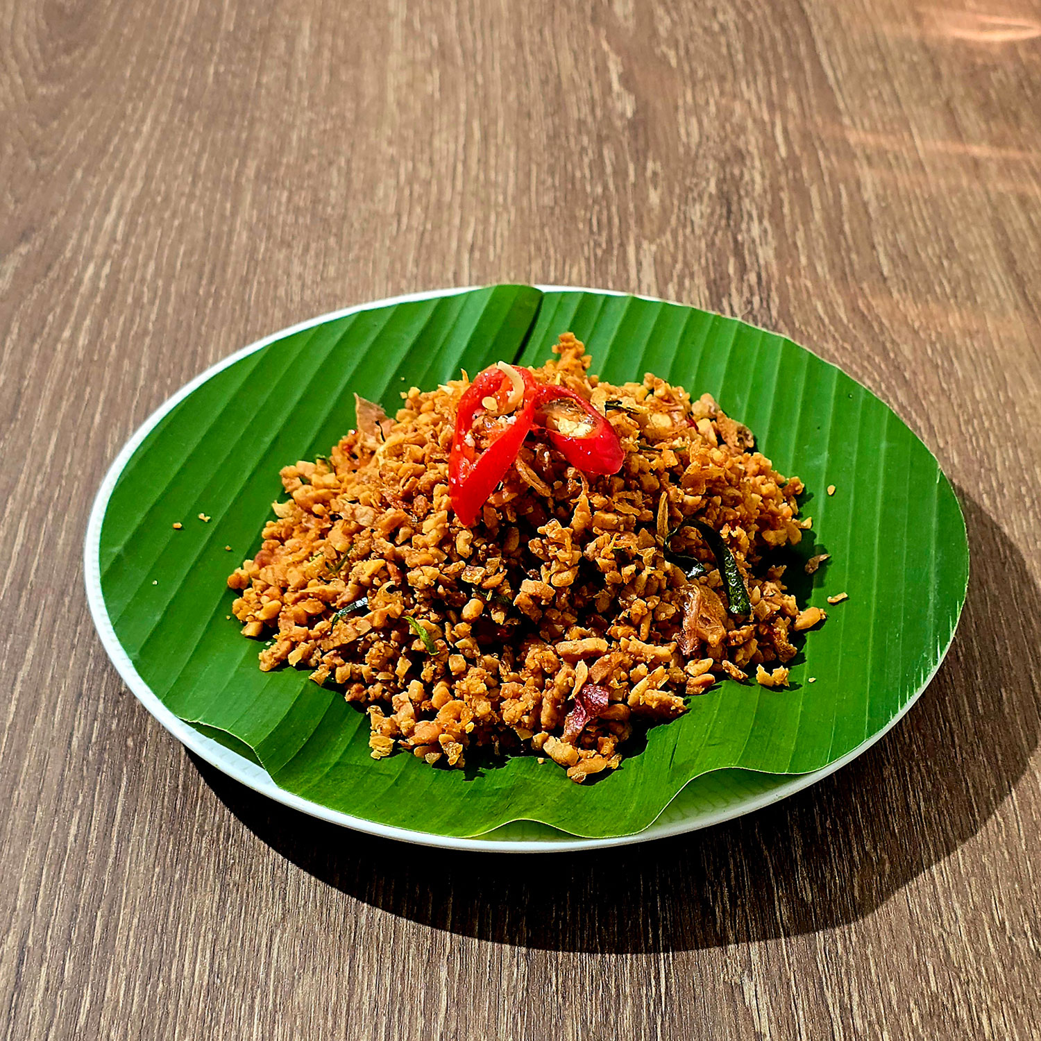 tempe orek daun jeruk